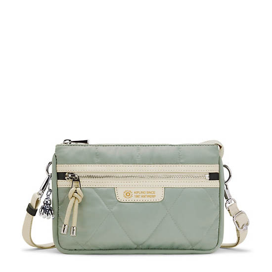 Torba Crossbody Kipling Riri Modne Oliwkowe | PL 1996RV